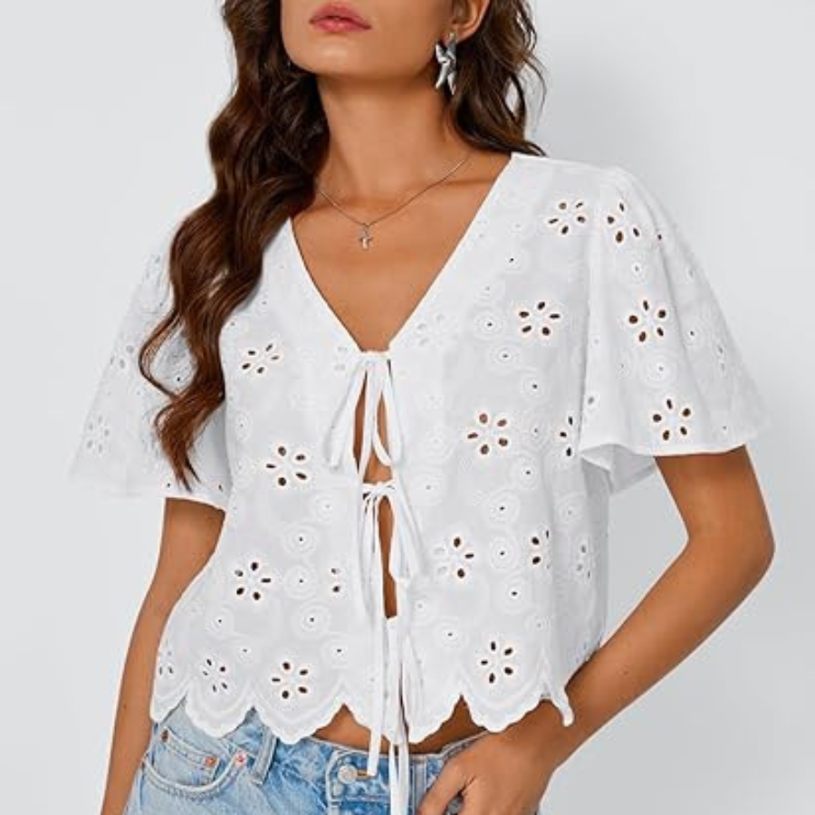 Tie Front Summer Top